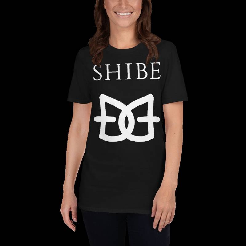 Shibe Dogecoin Weiß Auf Schwarzem T-Shirt Shibe Dogecoin Weiß Auf Schwarzem T-Shirt von CryptoCollectibles