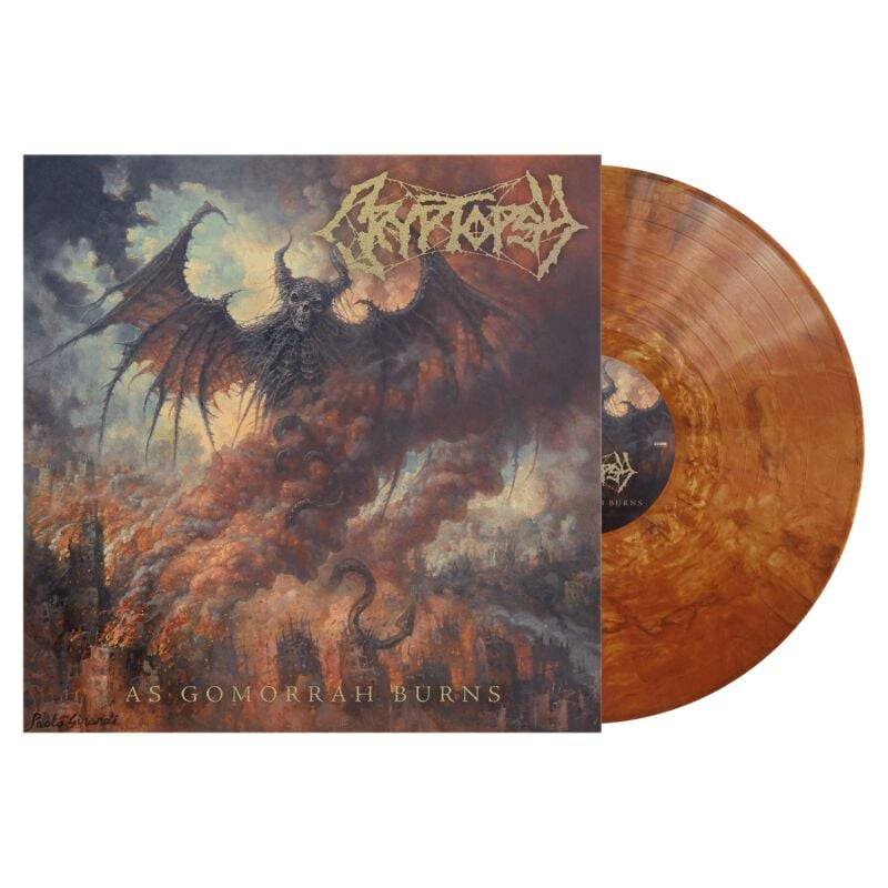As Gomorrah Burns von Cryptopsy - LP (Coloured, Limited Edition, Re-Release, Standard) von Cryptopsy