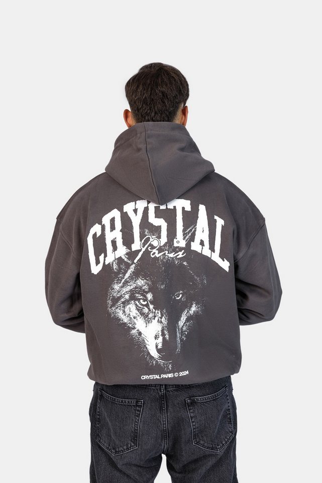 Crystal Paris Kapuzenpullover Nightwolf (1-tlg) von Crystal Paris