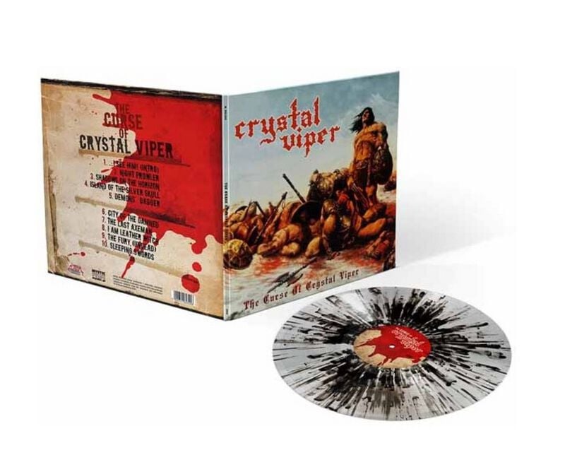 The curse of Crystal Viper von Crystal Viper - LP (Coloured, Limited Edition, Re-Release, Standard) von Crystal Viper