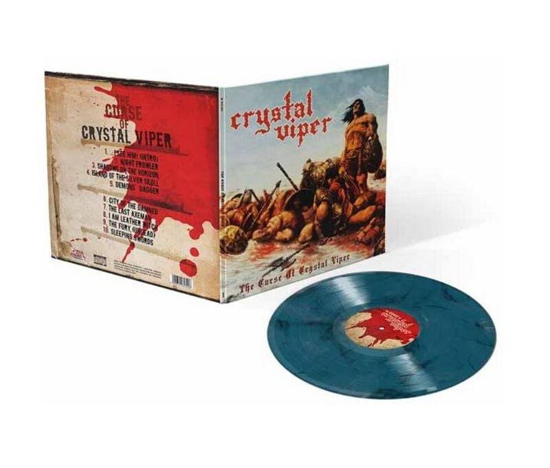 The curse of Crystal Viper von Crystal Viper - LP (Coloured, Limited Edition, Re-Release, Standard) von Crystal Viper