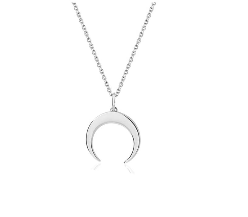 Crystal and Sage Jewelry Kette mit Anhänger Mond Kette 925 Sterling Silber vergoldet oder versilbert von Crystal and Sage Jewelry