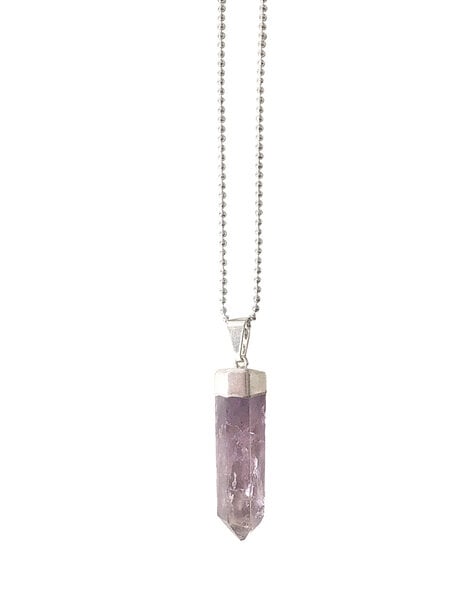 Crystal and Sage Amethyst Halskette vergoldet von Crystal and Sage