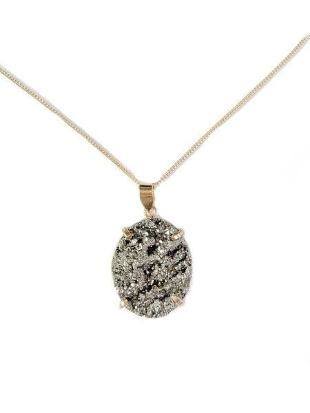 Pyrit Halskette von Crystal and Sage von Crystal and Sage