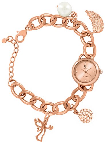 Crystal Blue Damenuhr analog Quarz mit Metallarmband 85653 von Crystal Blue