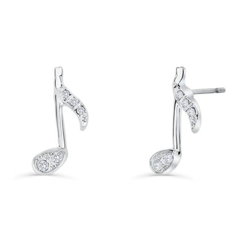 Crystal Ohrring-Set Originální peckové náunice Noty 4364.CRY.R von Crystal