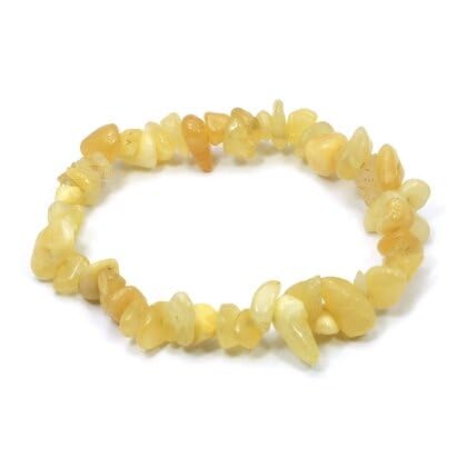 CrystalAge Oranges Calcit-Edelstein-Armband von CrystalAge