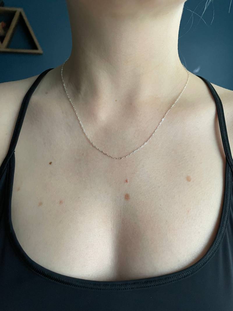 18-Zoll-sterling Silber Kette 18-Zoll-sterling Silber Kette von CrystalAnatomy