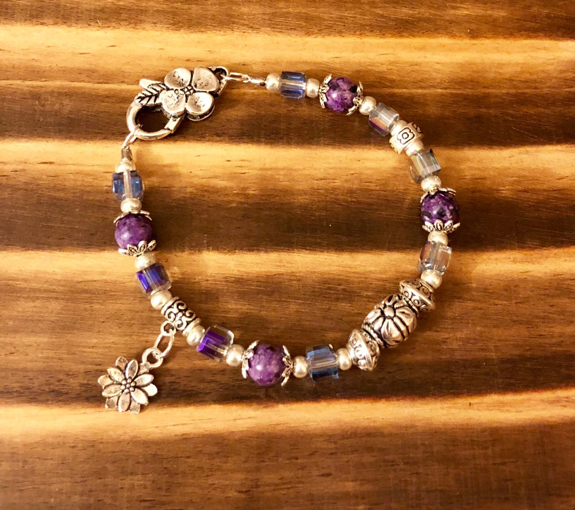 Jaspis & Kristall Armband Jaspis & Kristall Armband von CrystalClearJewelArt