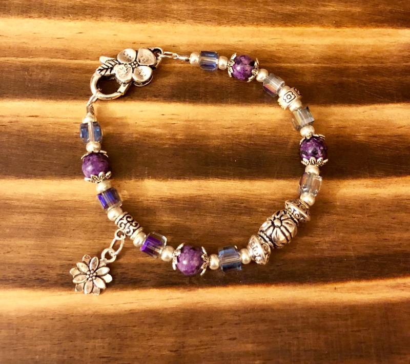 Jaspis & Kristall Armband von CrystalClearJewelArt