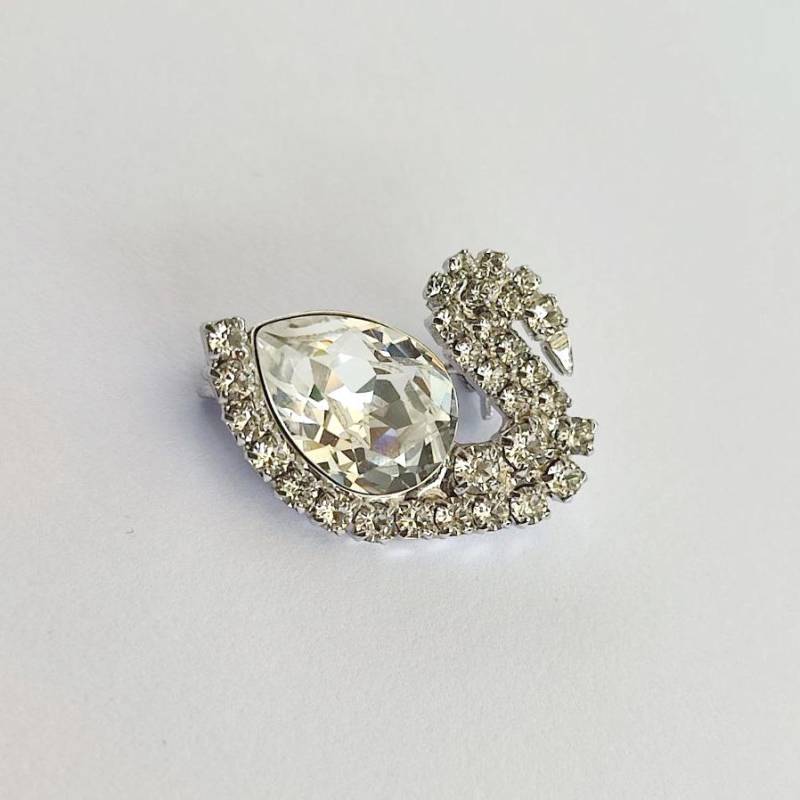 strass Brosche Mit Swarovski Birne 14 Mm Crystal F strass Brosche Mit Swarovski Birne 14 Mm Crystal F von CrystalComponentsCZ