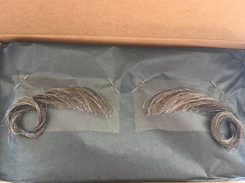Grau Braun Buschig Alter Augenbraue Postiche Gesichts Perücke Alter Mann Make Up Film Theater Tv Kostüm Grau Braun Buschig Alter Augenbraue Postiche Gesichts Perücke Alter Mann Make Up Film Theater Tv Kostüm von CrystalFaithCreation