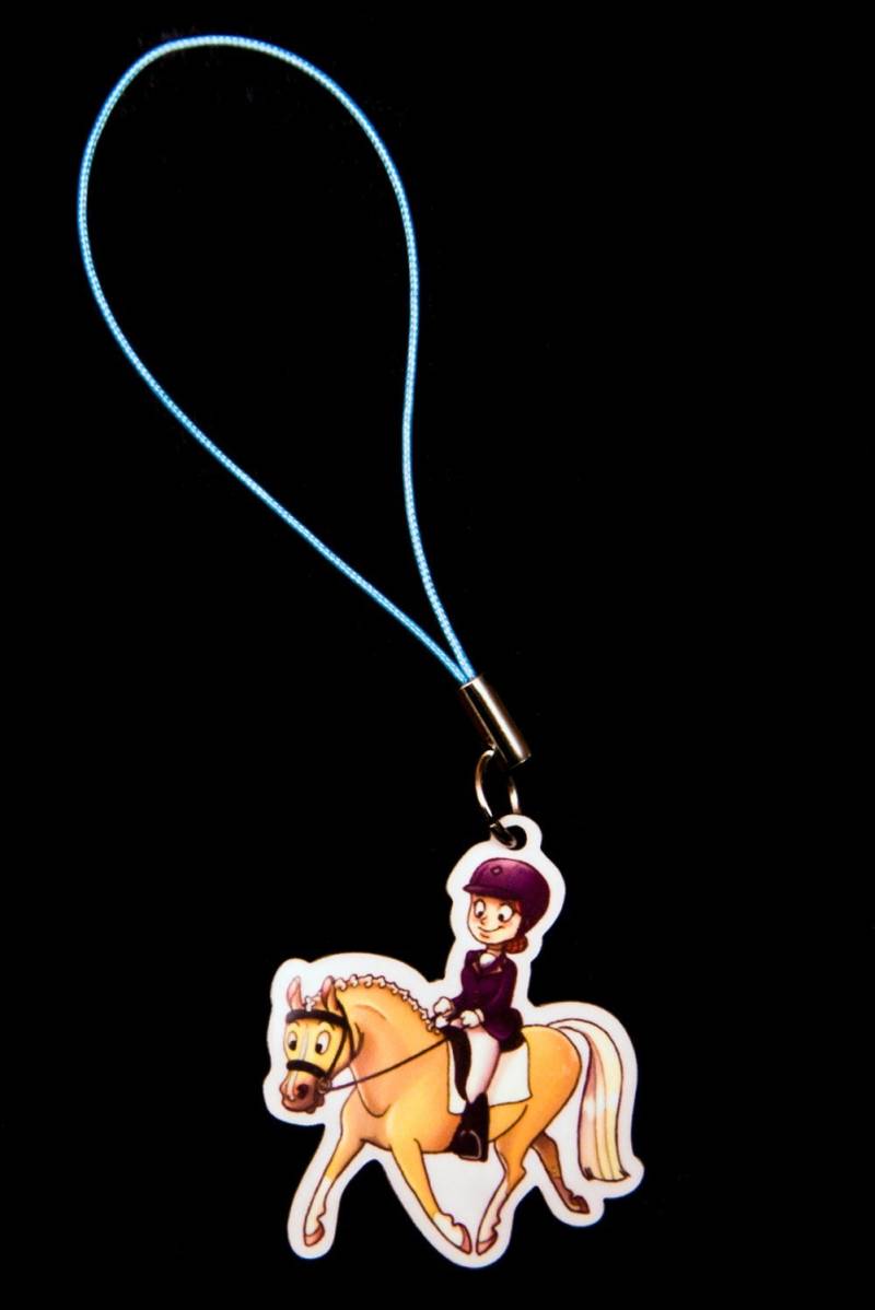 Dressur Pony Schlüsselanhänger Original Cartoon Kunstdruck Dressur Pony Schlüsselanhänger Original Cartoon Kunstdruck von CrystalFoxArtworks