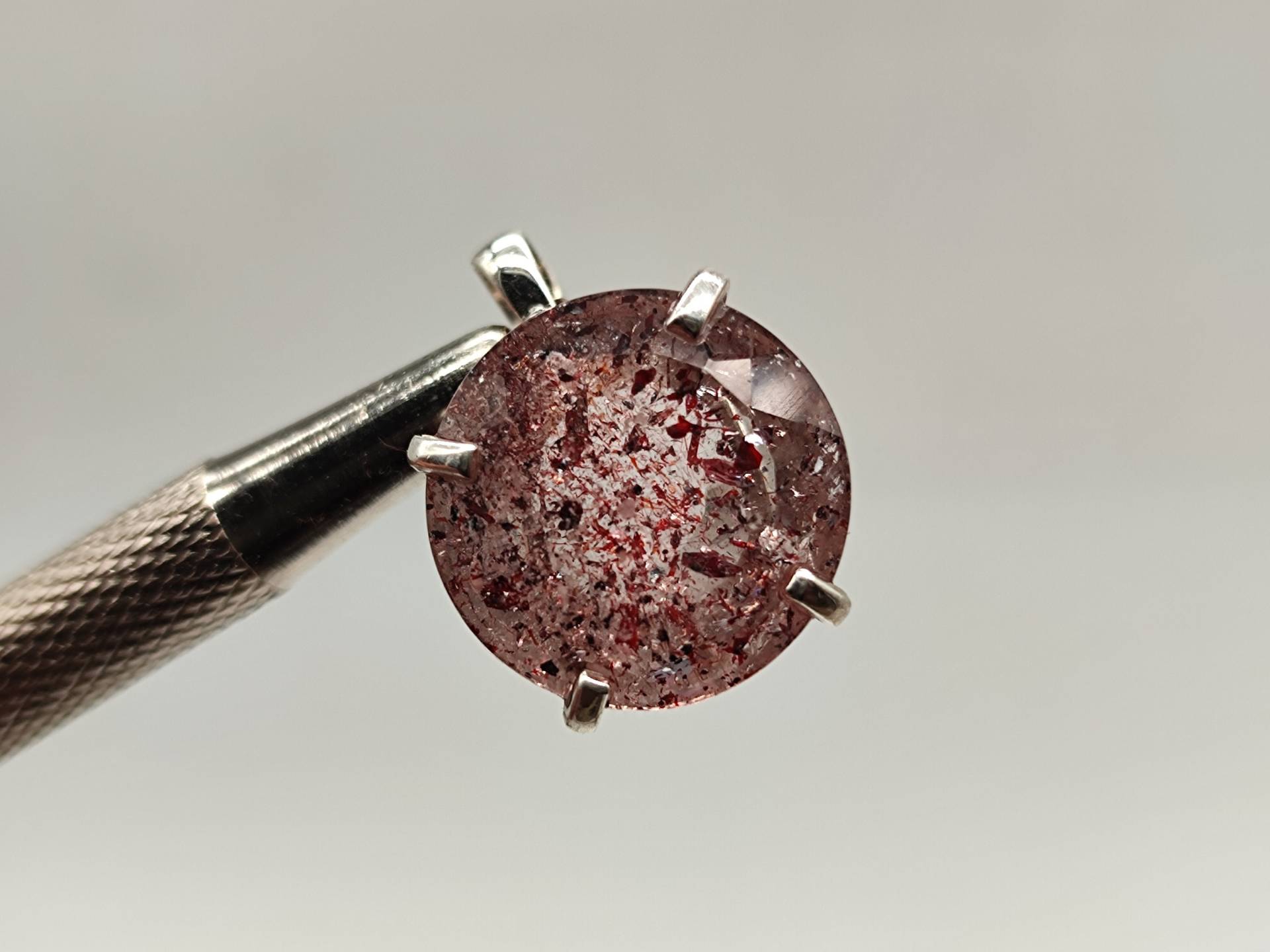 Super Seven Anhänger - Natürlicher Super 7 Quarz Sterlingsilber Handgemachter Schmuck, Wunderschöner Seven Edelstein Super Seven Anhänger - Natürlicher Super 7 Quarz Sterlingsilber Handgemachter Schmuck, Wunderschöner Seven Edelstein von CrystalMountainIndia