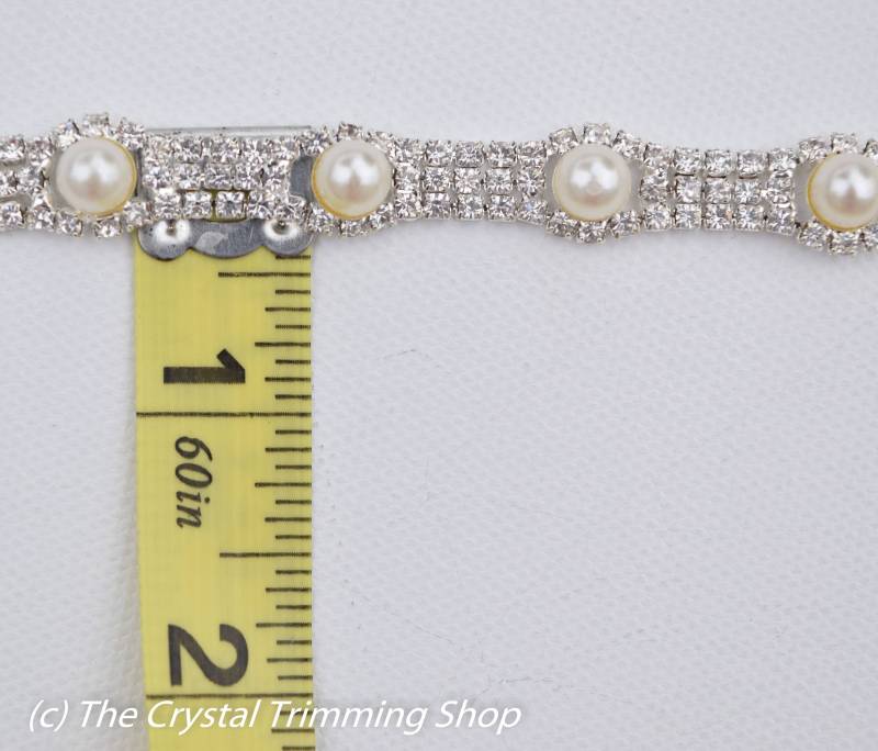 Kristall Perlen Strass Zierniete Schüttgut - Großhandelsbrautkleid Dünne Kristallzier Applikation [Style Tr78] von CrystalTrimming