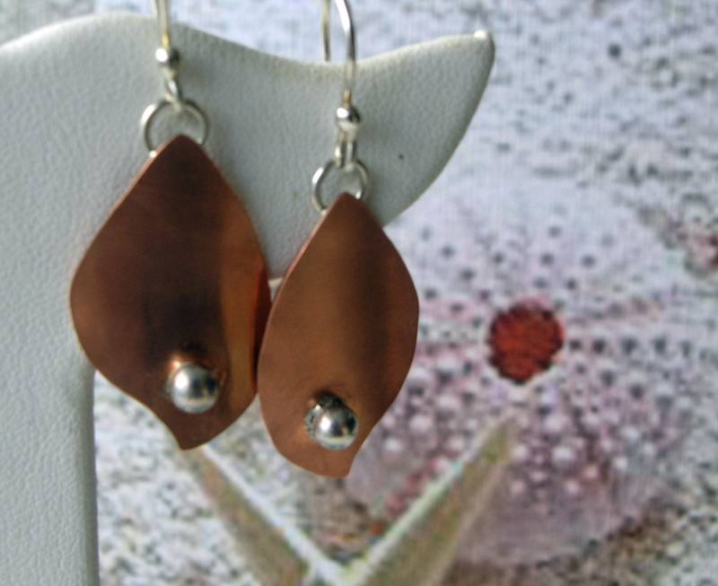 Bonnie - Kupfer, Sterling Silber Kugel, Aus 925Er von CrystalWaveDesigns