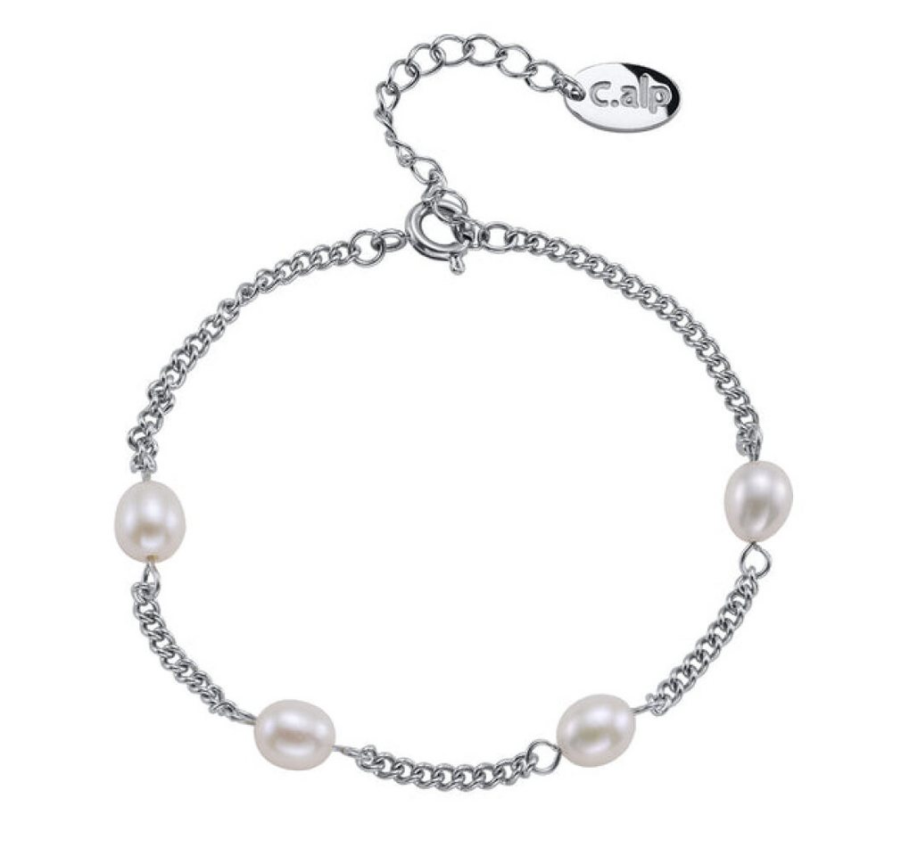 Crystalp Jewellery Armband Elegantní ocelový náramek s perlami Tide Pearl 22243.E Crystalp Jewellery Armband Elegantní ocelový náramek s perlami Tide Pearl 22243.E von Crystalp Jewellery