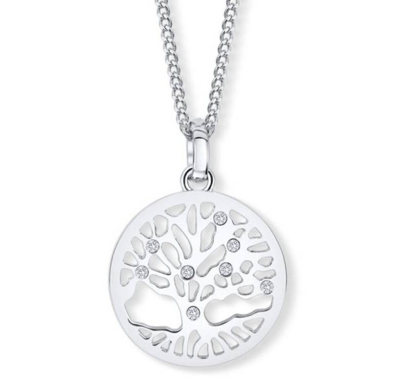 Crystalp Jewellery Kette mit Einhänger Krásný náhrdelník Strom ivota Baum des Lebens 31685.CRY.R Crystalp Jewellery Kette mit Einhänger Krásný náhrdelník Strom ivota Baum des Lebens 31685.CRY.R von Crystalp Jewellery