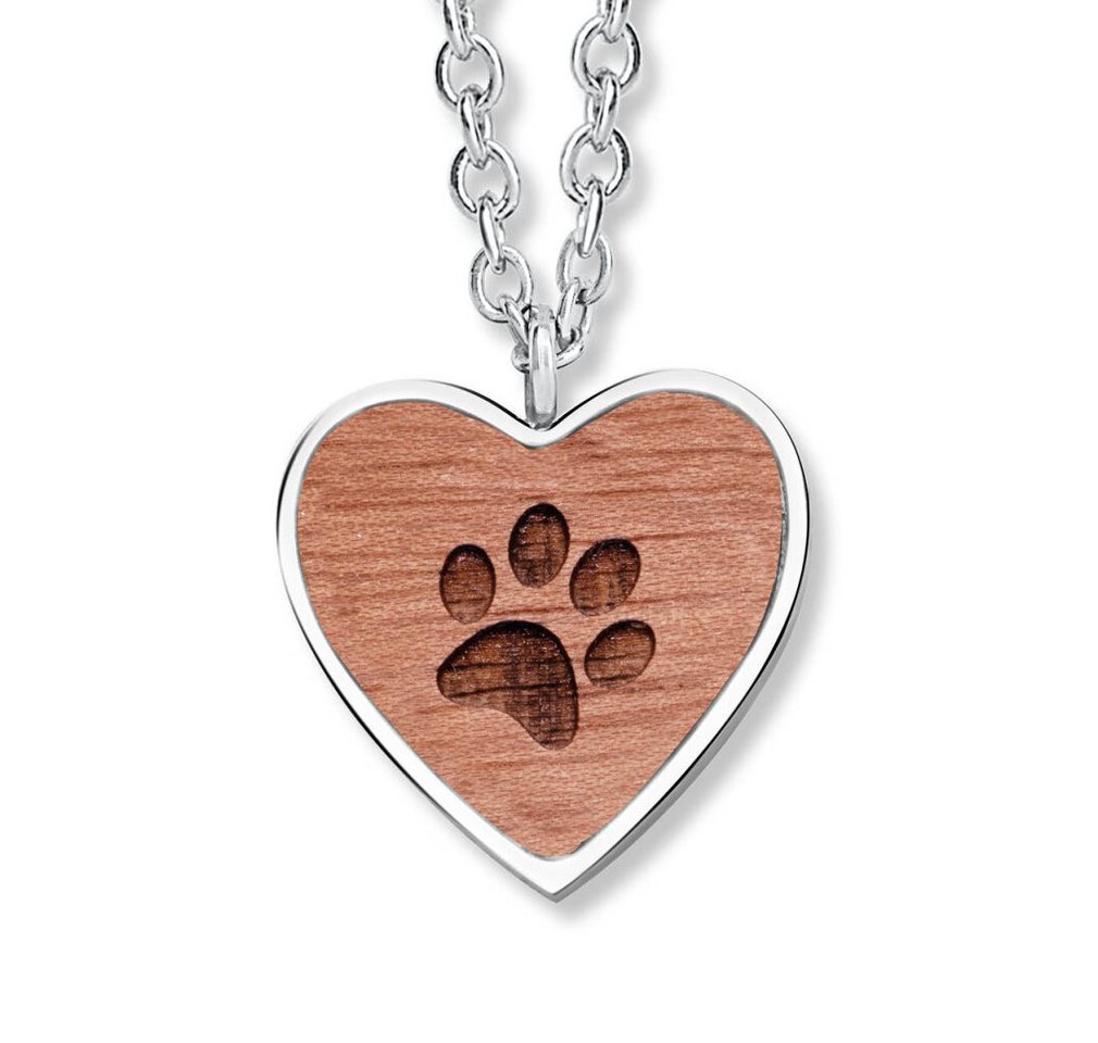Crystalp Jewellery Kette mit Einhänger Originální ocelový náhrdelník s tlapkou Wooden Paw 30418.W2.E.36 Crystalp Jewellery Kette mit Einhänger Originální ocelový náhrdelník s tlapkou Wooden Paw 30418.W2.E.36 von Crystalp Jewellery