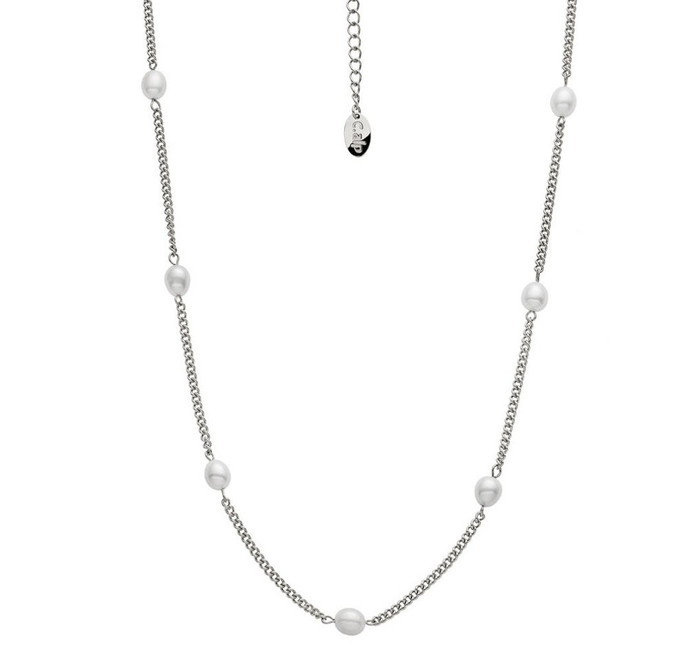 Crystalp Jewellery Kette mit Einhänger Pùvabný ocelový náhrdelník s perlami Tide Pearl 12243.E Crystalp Jewellery Kette mit Einhänger Pùvabný ocelový náhrdelník s perlami Tide Pearl 12243.E von Crystalp Jewellery