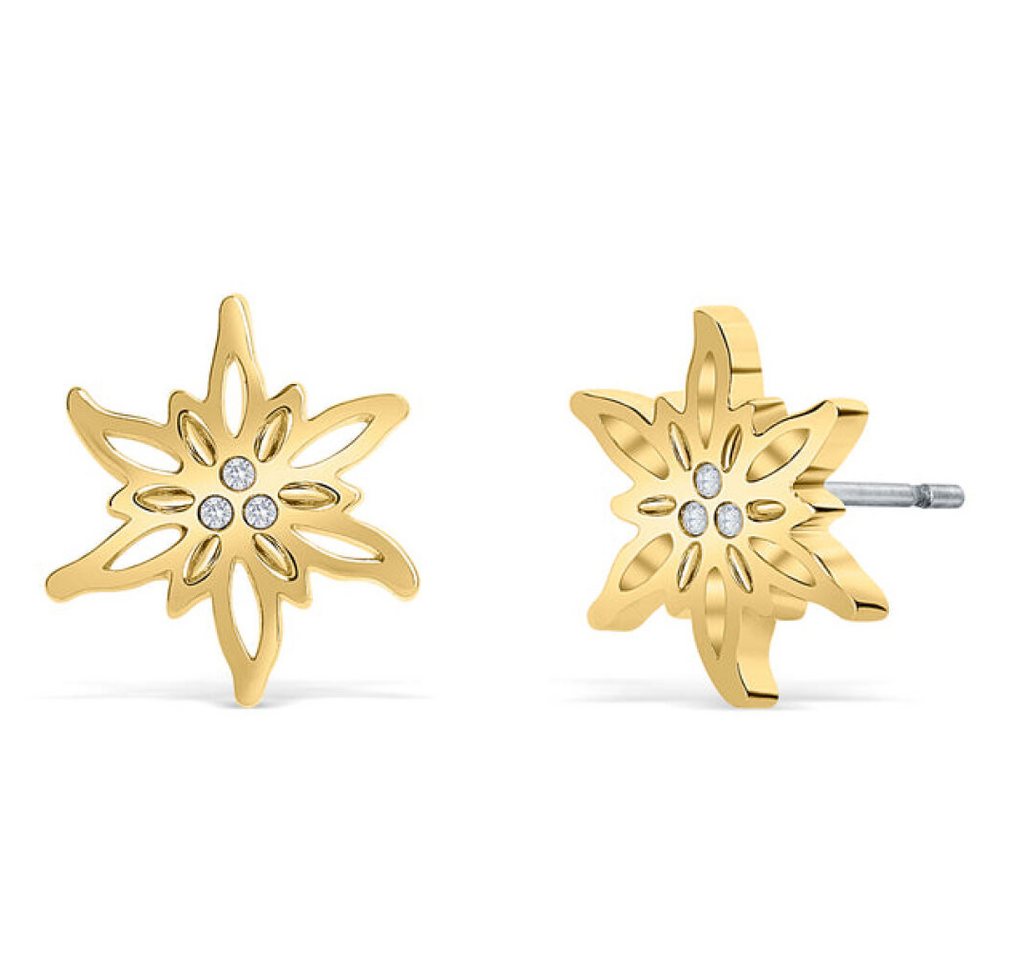 Crystalp Jewellery Ohrring-Set Elegantní pozlacené náunice Protì s krystaly 40075.CRY.G Crystalp Jewellery Ohrring-Set Elegantní pozlacené náunice Protì s krystaly 40075.CRY.G von Crystalp Jewellery