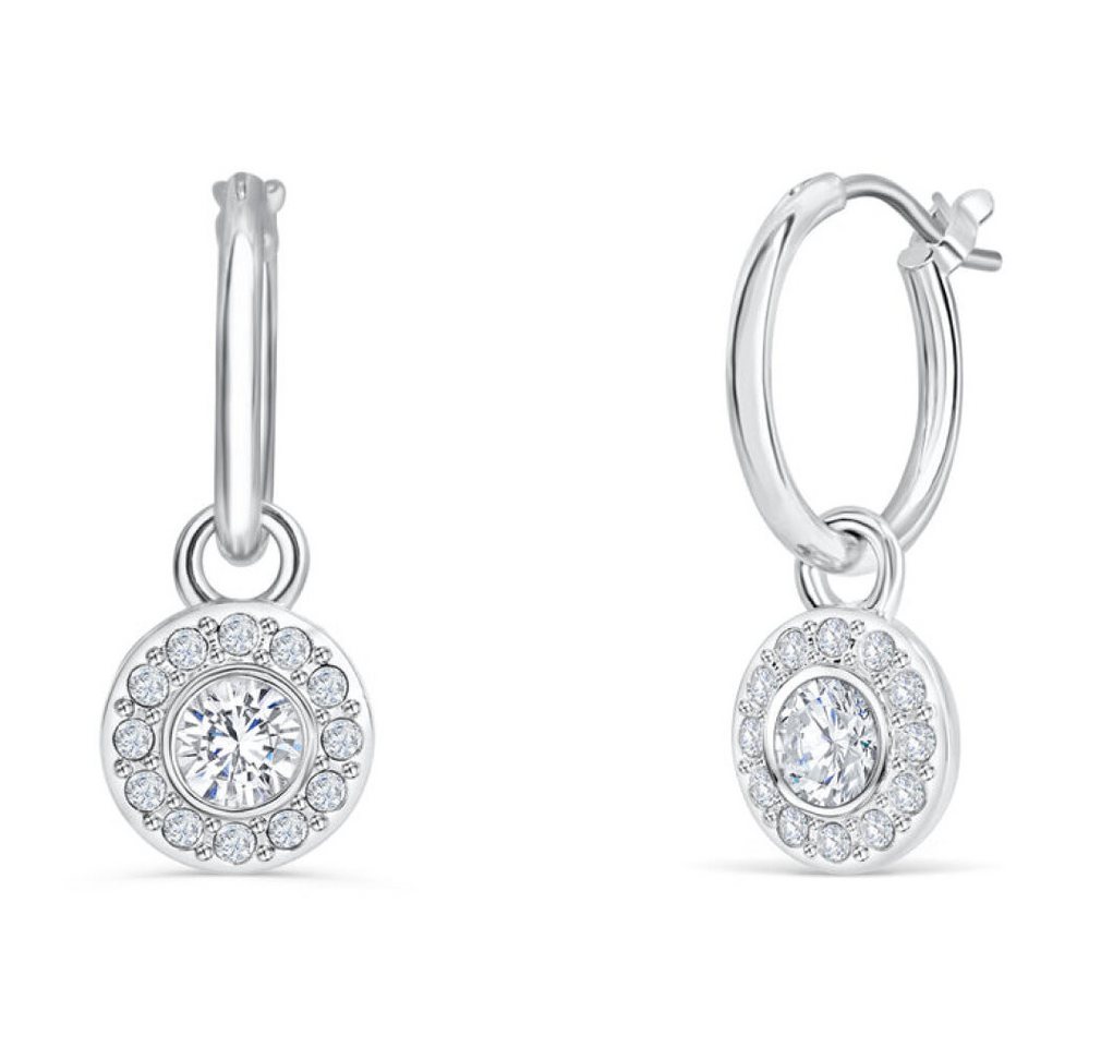 Crystalp Jewellery Ohrring-Set Módní kruhové náunice 2v1 Solitaire 40398.CRY.R Crystalp Jewellery Ohrring-Set Módní kruhové náunice 2v1 Solitaire 40398.CRY.R von Crystalp Jewellery