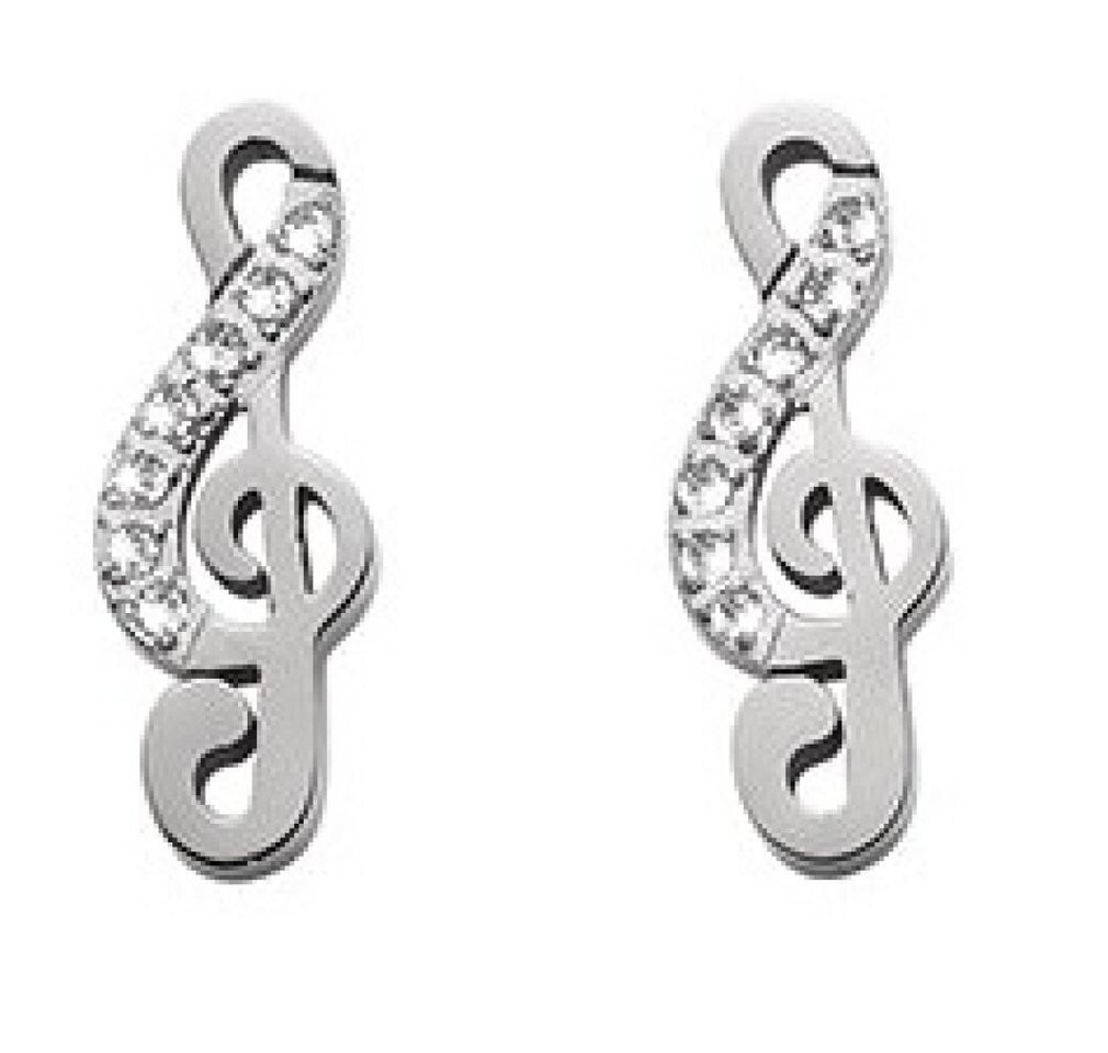 Crystalp Jewellery Ohrring-Set Ocelové náunice Houslový klíè s krystaly 42190.E Crystalp Jewellery Ohrring-Set Ocelové náunice Houslový klíè s krystaly 42190.E von Crystalp Jewellery