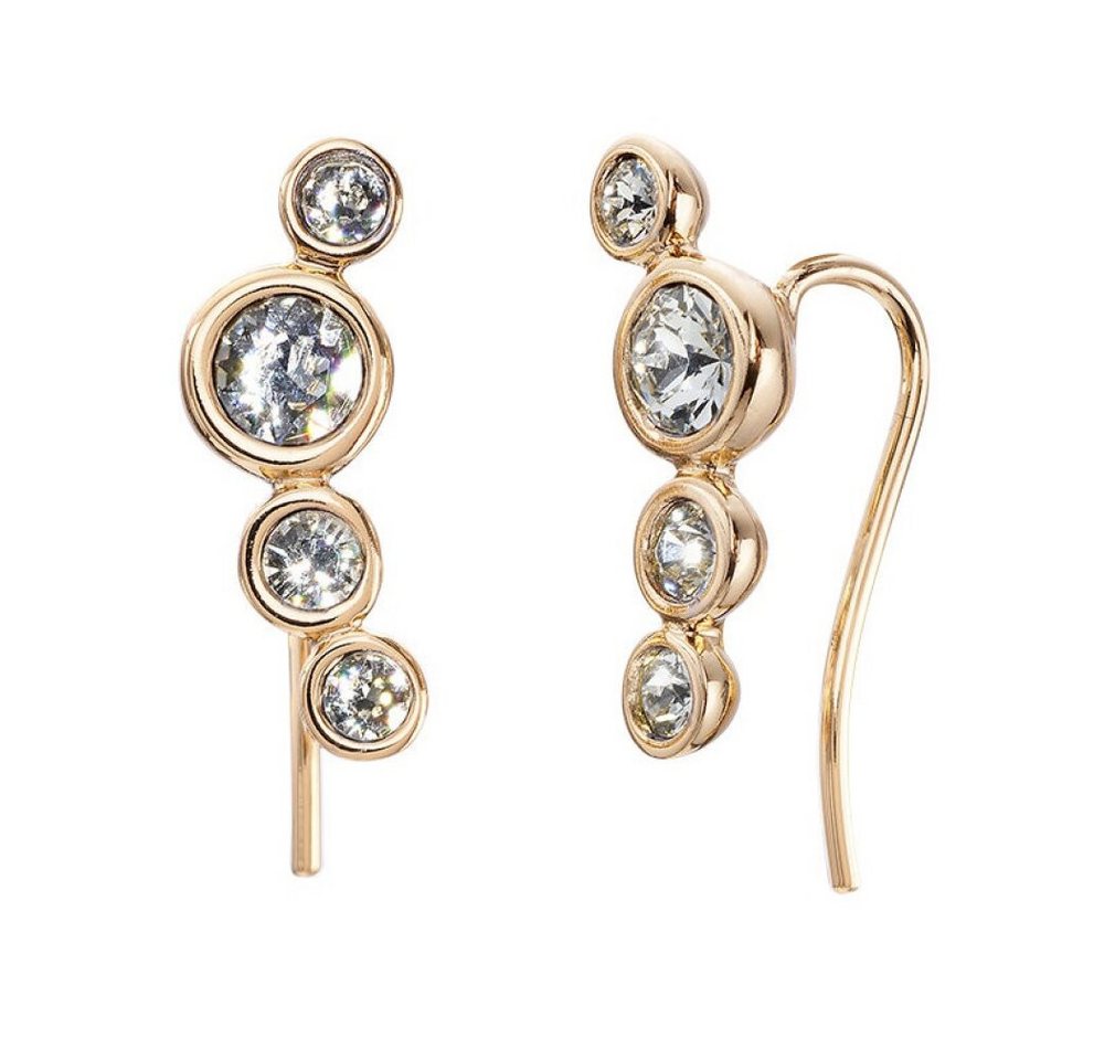 Crystalp Jewellery Ohrring-Set Pozlacené podélné náunice s krystaly Solace 42217.G Crystalp Jewellery Ohrring-Set Pozlacené podélné náunice s krystaly Solace 42217.G von Crystalp Jewellery