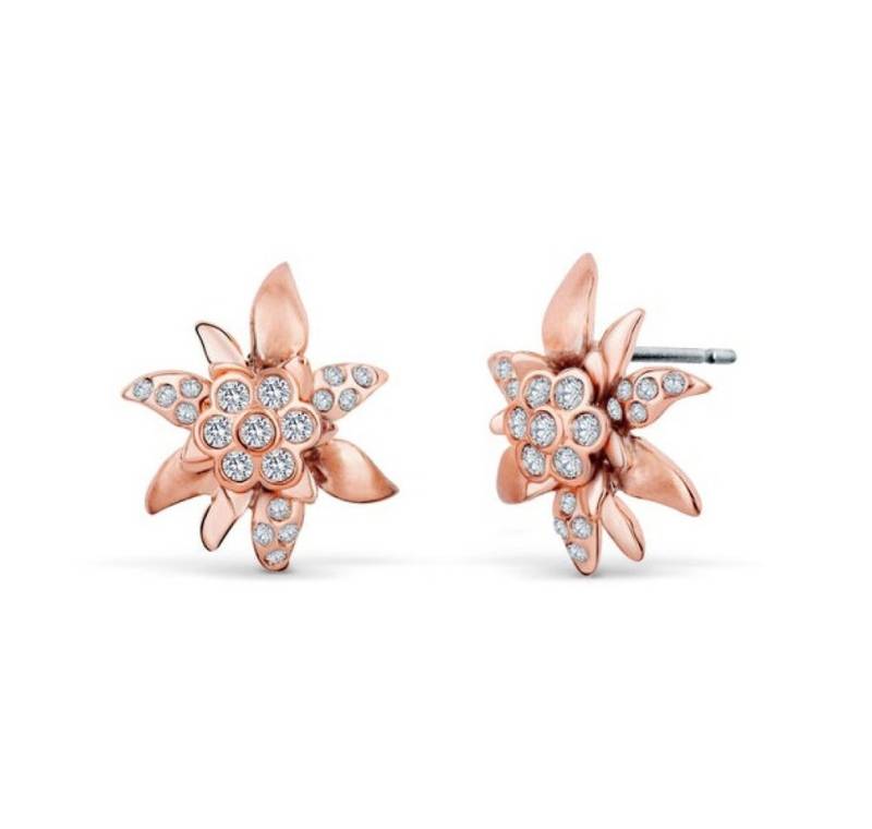 Crystalp Jewellery Ohrring-Set Sluivé bronzové náunice Protì s krystaly 4150.RG Crystalp Jewellery Ohrring-Set Sluivé bronzové náunice Protì s krystaly 4150.RG von Crystalp Jewellery