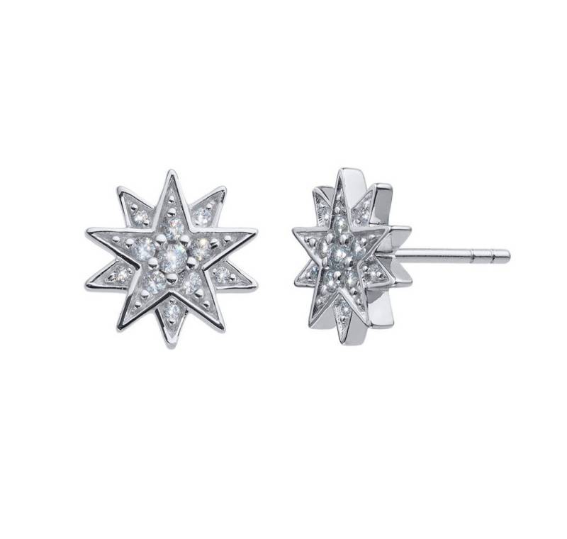 Crystalp Jewellery Ohrring-Set Tøpytivé støíbrné náunice Hvìzda s krystaly Sisy 42134.S Crystalp Jewellery Ohrring-Set Tøpytivé støíbrné náunice Hvìzda s krystaly Sisy 42134.S von Crystalp Jewellery