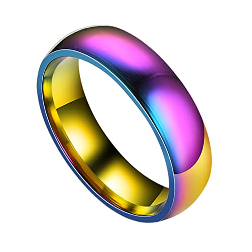 Magnetring Reduzieren Sie Gewicht Energiebilanz Halten Sie Schlank Gesundheitswesen Körperformung Frauen Männer Schmuck Titanstahl Ring Einfacher Glänzender Ring Bunt 11 von Csheng