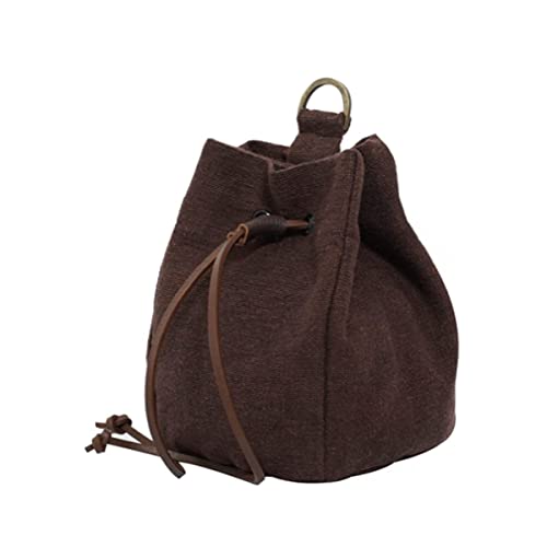 Mittelalterliche Vintage-Gürteltasche, Retro-Steampunk-Gürteltasche mit Kordelzug, Schmuck-Hüfttasche, Outdoor-Bogenschießen, Sporttasche für Männer Und Frauen, Outdoor, Radfahren, Reisen von CuLtP