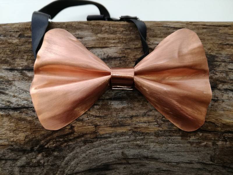 Kupferfliege, Keine Holzfliege, Keramikfliege, Kupferkrawatte Kupferfliege, Keine Holzfliege, Keramikfliege, Kupferkrawatte von CuMario