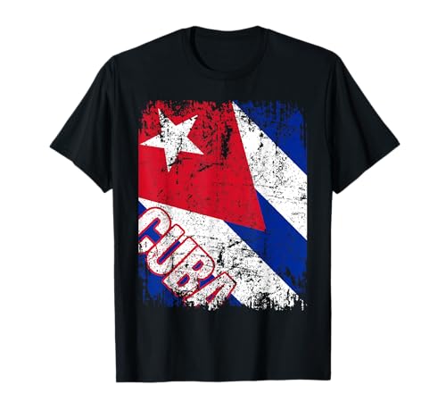 KUBA Flagge | Damen Herren Kinder KUBA T-Shirt von Cuba Family Shop