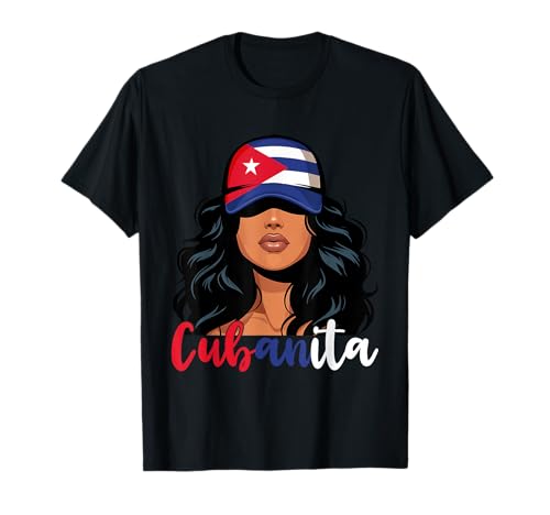 Kubanisches Mädchen Kuba Flagge Stolz Cubana Frauen Cubanita T-Shirt Kubanisches Mädchen Kuba Flagge Stolz Cubana Frauen Cubanita T-Shirt von Cuba for Girls and Women Cuban Outfit