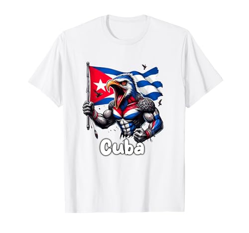 Kuba Flagge T-Shirt, kubanische Karten, Kuba T-Shirts für Frauen und Männer T-Shirt von Cuba tshirt, Cuba t shirt, Cuba map shirt for kids