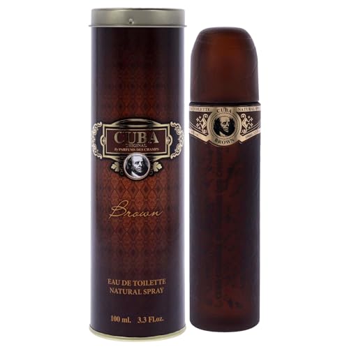 Cuba Brown EDT Vaporisateur/Spray für Ihn 100ml von Cuba