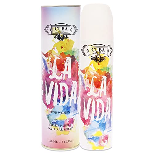 Cuba La Vida for Women 3.3 oz EDP Spray von Cuba