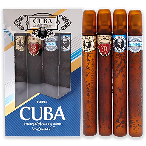 Cuba Quad I 4x35ml Eau de Toilette Geschenkset für Herren von Cuba