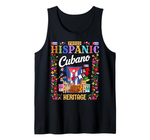 Cuba Flag Outfit Ideen für Herren & Herencia Hispana Cubano Tank Top Cuba Flag Outfit Ideen für Herren & Herencia Hispana Cubano Tank Top von Cuban Hispanic Heritage Month Outfit Idea For Boys