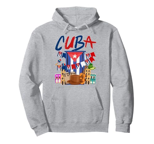 Cuban Flag Outfit Ideen für Frauen & Cubana Latino Heritage Pullover Hoodie von Cuban Hispanic heritage Costume Ideas For Kids