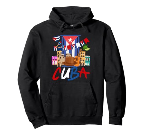 Cuban Flag Outfit Ideen für Frauen & Cubana Latino Heritage Pullover Hoodie von Cuban Hispanic heritage Costume Ideas For Kids