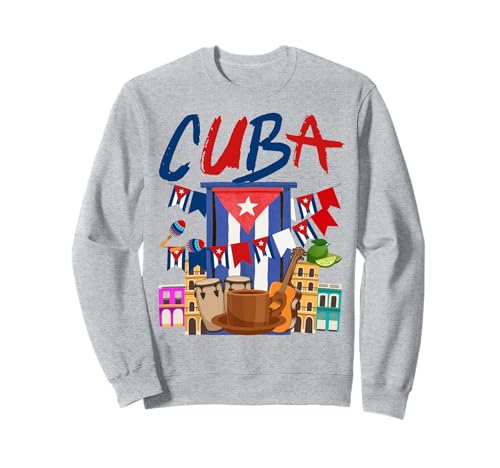 Cuban Flag Outfit Ideen für Frauen & Cubana Latino Heritage Sweatshirt von Cuban Hispanic heritage Costume Ideas For Kids