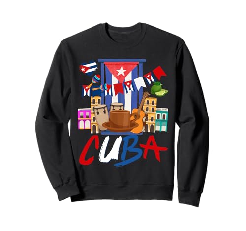 Cuban Flag Outfit Ideen für Frauen & Cubana Latino Heritage Sweatshirt von Cuban Hispanic heritage Costume Ideas For Kids