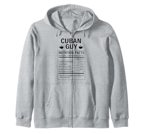 Lustiger kubanischer Kerl stolze Männer mit kubanischen Wurzeln Kapuzenjacke von Cuban Humor Gifts for Cuban Men