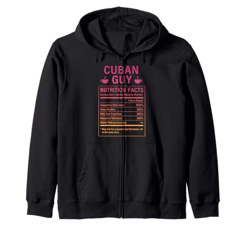 Lustiger kubanischer Kerl stolze Männer mit kubanischen Wurzeln Kapuzenjacke von Cuban Humor Gifts for Cuban Men
