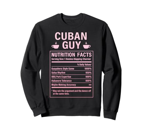 Lustiger kubanischer Kerl stolze Männer mit kubanischen Wurzeln Sweatshirt von Cuban Humor Gifts for Cuban Men