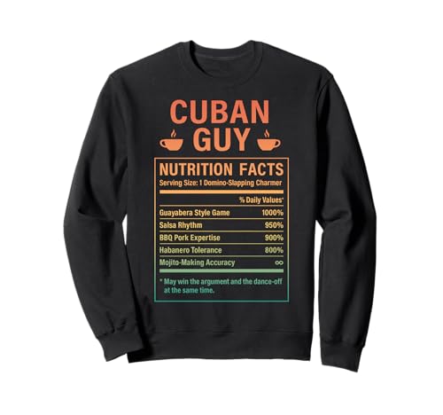 Lustiger kubanischer Kerl stolze Männer mit kubanischen Wurzeln Sweatshirt von Cuban Humor Gifts for Cuban Men