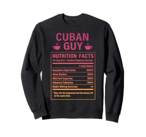 Lustiger kubanischer Kerl stolze Männer mit kubanischen Wurzeln Sweatshirt von Cuban Humor Gifts for Cuban Men