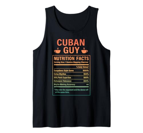 Lustiger kubanischer Kerl stolze Männer mit kubanischen Wurzeln Tank Top von Cuban Humor Gifts for Cuban Men